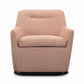 Mado Swivel Accent Chair - Peach