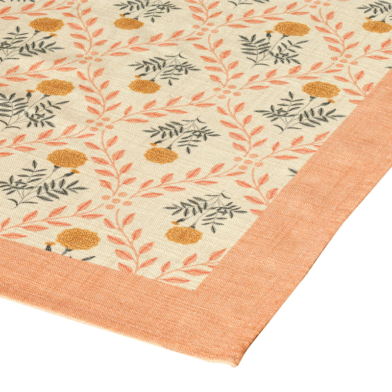 Dolce Natural Cotton Table Cloth - Blush / 70" x 140"