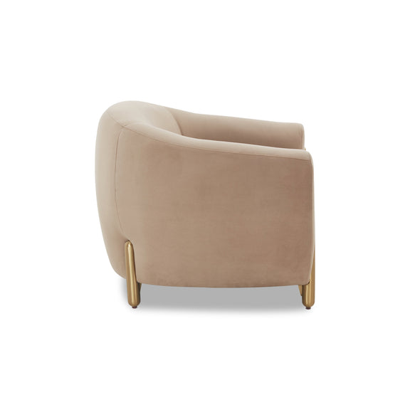Lina Accent Chair by Inspire Me! Home Decor - Cafe Au Lait