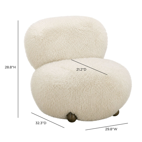 Pucker Accent Chair - Natural