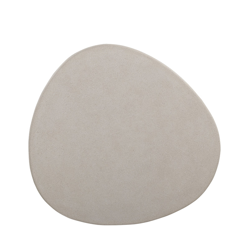 Jade Concrete Indoor/Outdoor Nesting Coffee Table Set - Cream
