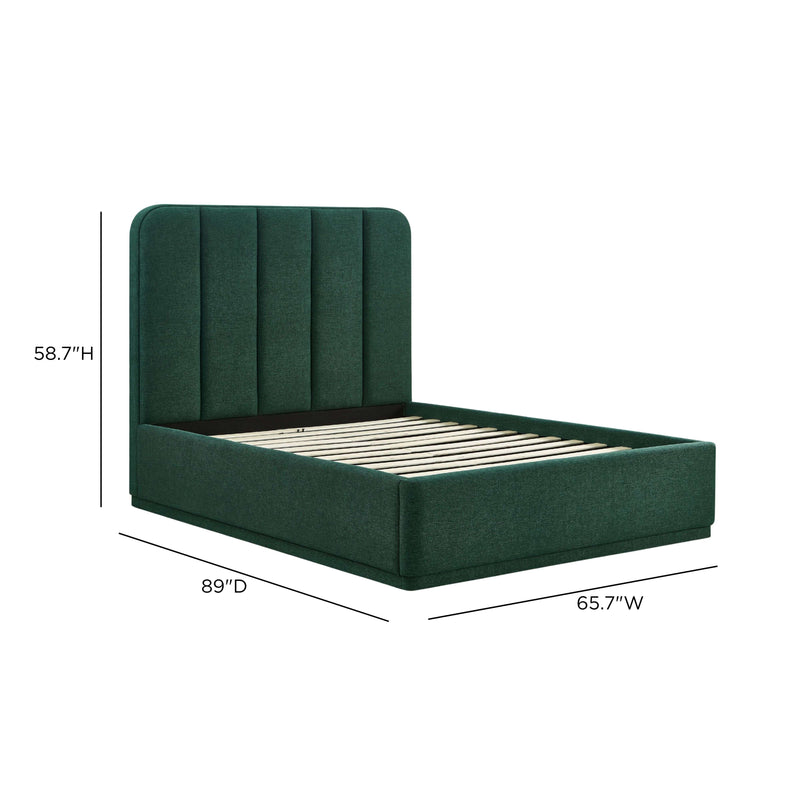 Parker Bed - Forest Green