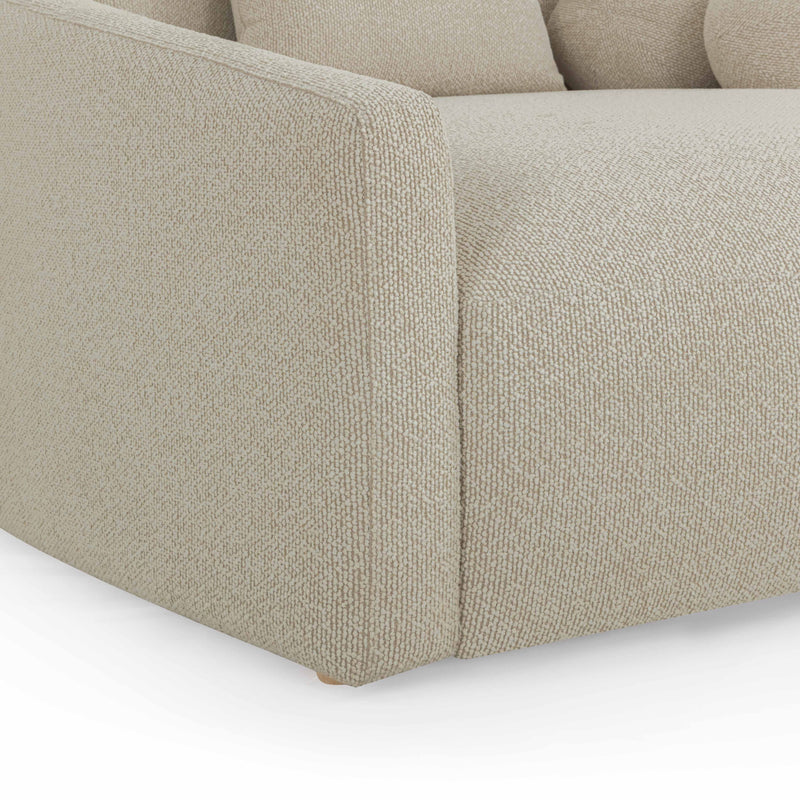Hanim 54" Daybed - Warm Grey