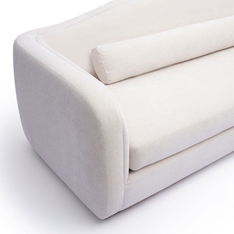 Camille 99" Sofa - Cream