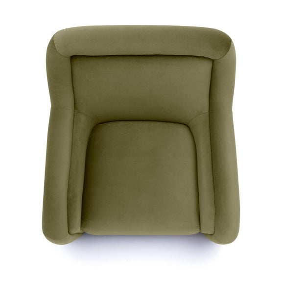 Charli Performance Swivel Chair - Green