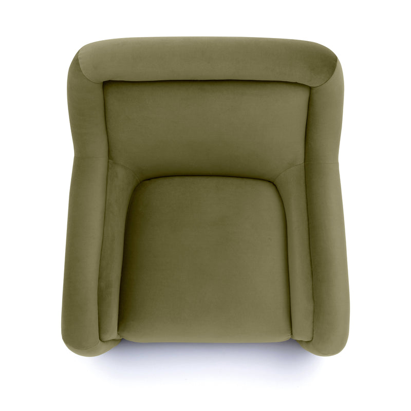 Charli Performance Swivel Chair - Green