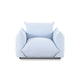 Saint Tropez Stuffed Indoor/Outdoor Armchair - Light Blue