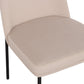 Sydney Performance Velvet Dining Chair - Set of 2 - Taupe