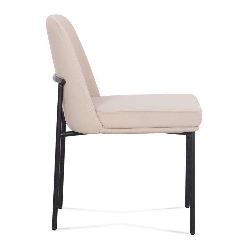 Sydney Performance Velvet Dining Chair - Set of 2 - Taupe