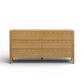 Oodle 62" 6-Drawer Dresser - Natural Ash