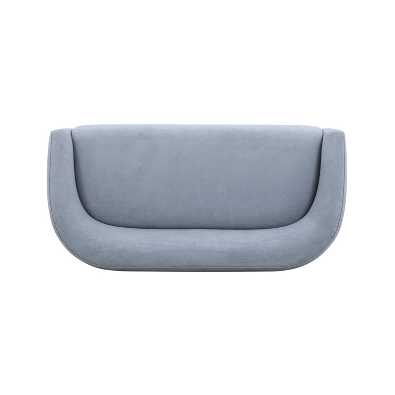 Jordan 70" Textured Performance Velvet Loveseat - Baby Blue
