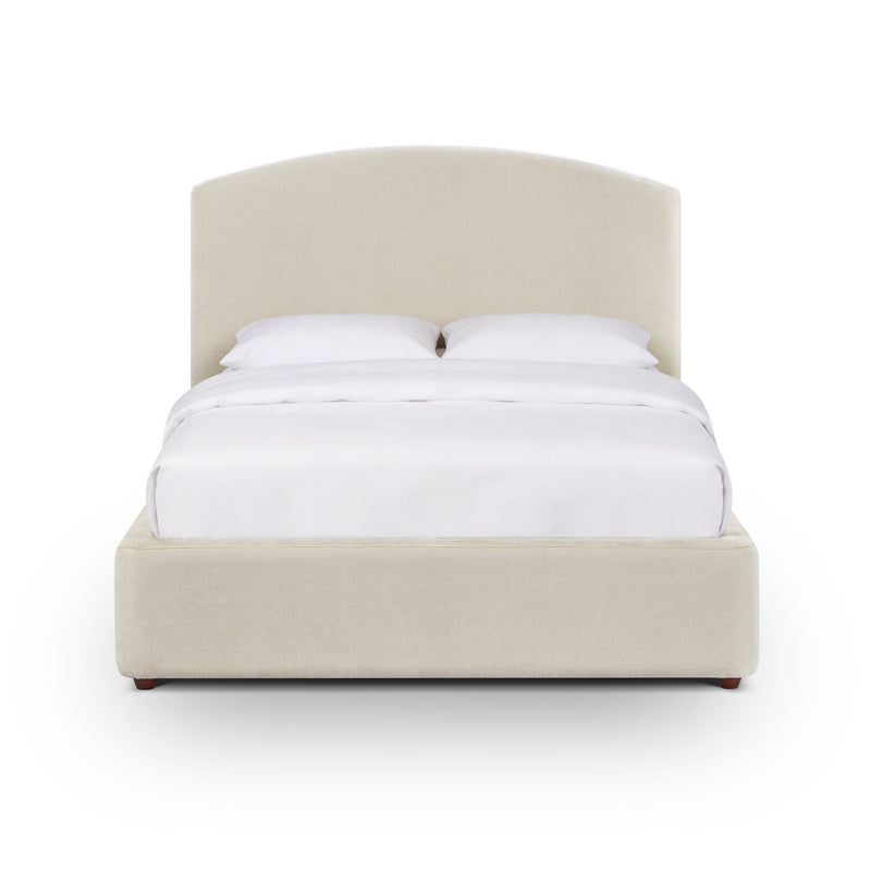 Leah Performance Chenille Bed - Cream