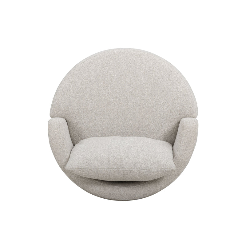 Silvi Performance Boucle Swivel Accent Chair - Off-White