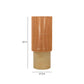 Mondada Concrete Table Lamp - Terracotta