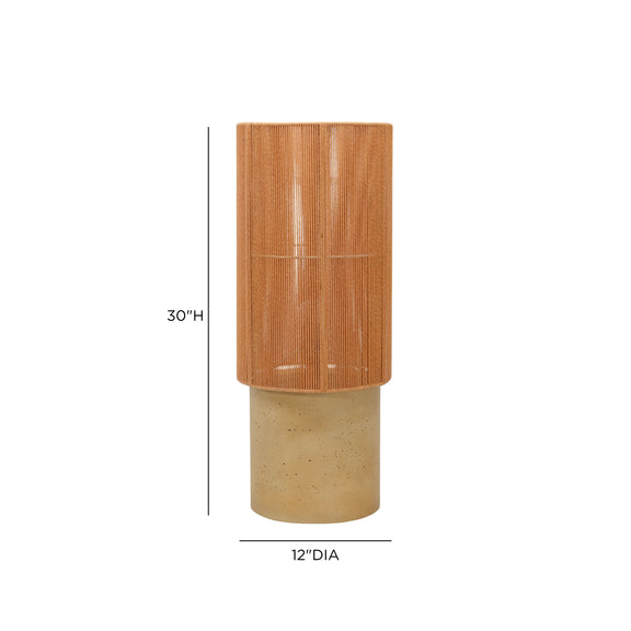 Mondada Concrete Table Lamp - Terracotta