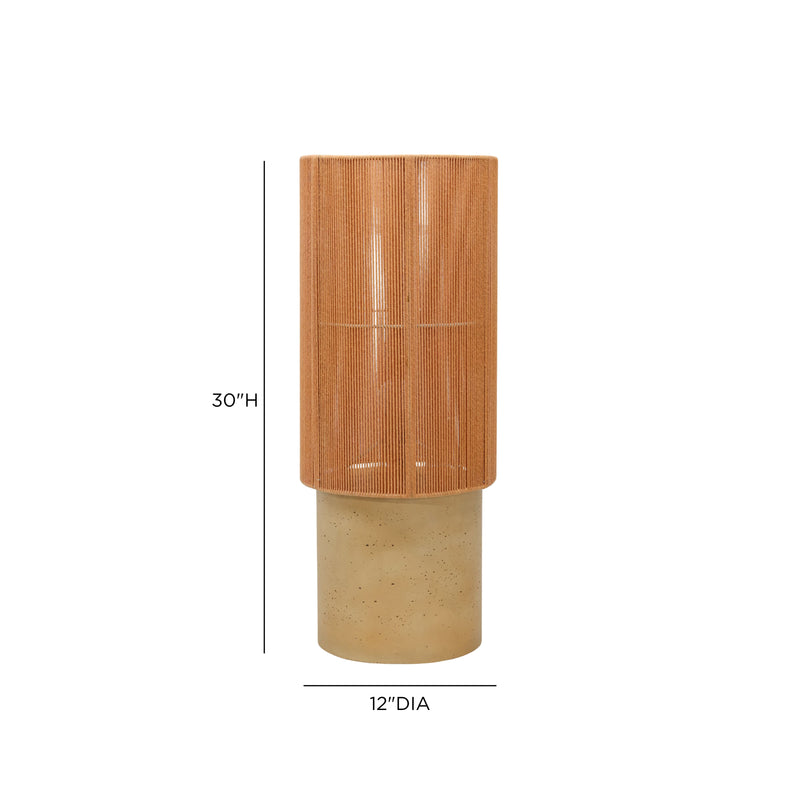 Mondada Concrete Table Lamp - Terracotta