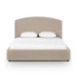 Leah Performance Chenille Bed - Taupe