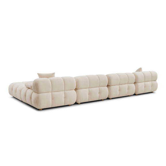 Calliope 6-piece Performance Modular U-Sectional - Off-White