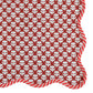 Crissy Cotton Canvas Printed Napkins - Set of 4 - Rust Vintage Floral