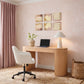 Sydney Office Desk Chair - Cream