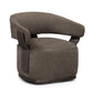 Madison Performance Swivel Accent Chair - Mink