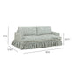 Gertrude 90" Sofa - Floral