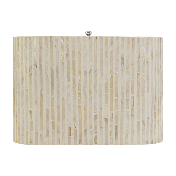 Borno 20" Mother of Pearl Nightstand