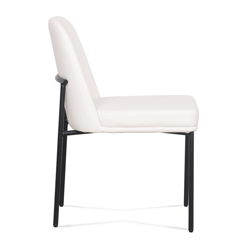 Sydney Performance Vegan Leather Dining Chair - Set of 2 - Cream