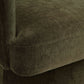 Kristen Rolling Desk Chair - Olive Green