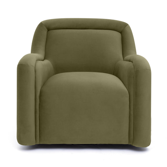 Charli Performance Swivel Chair - Green