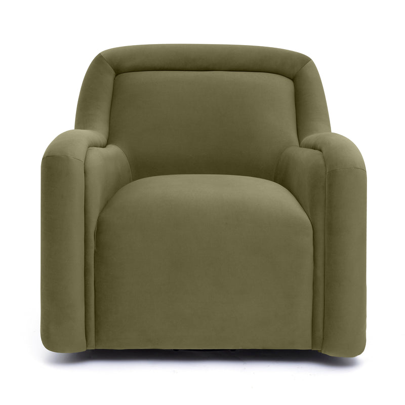 Charli Performance Swivel Chair - Green