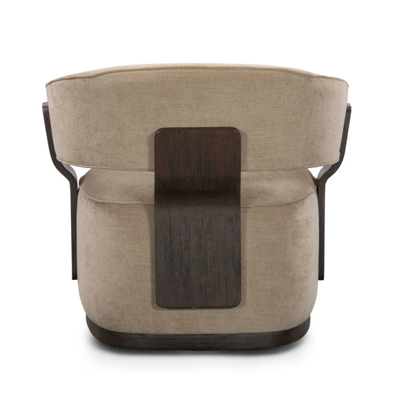 Madison Performance Swivel Accent Chair - Stone