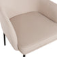 Sydney Performance Velvet Armchair - Set of 2 - Taupe
