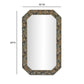 Charlene 35"X59" Jewel Wall Mirror - Watercolor Print