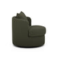 Silvi Performance Boucle Swivel Accent Chair - Kale Green