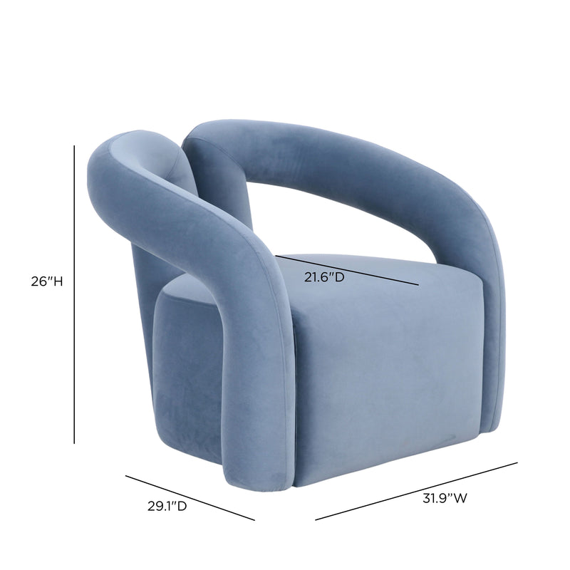 Jenn Accent Chair - Blue