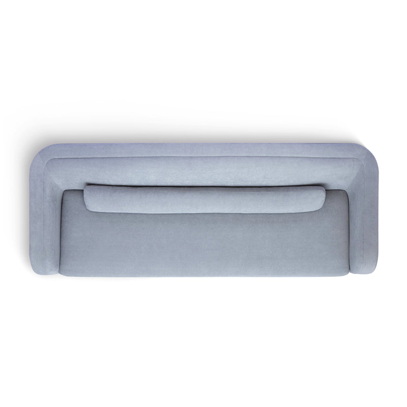 Camille 99" Sofa - Baby Blue
