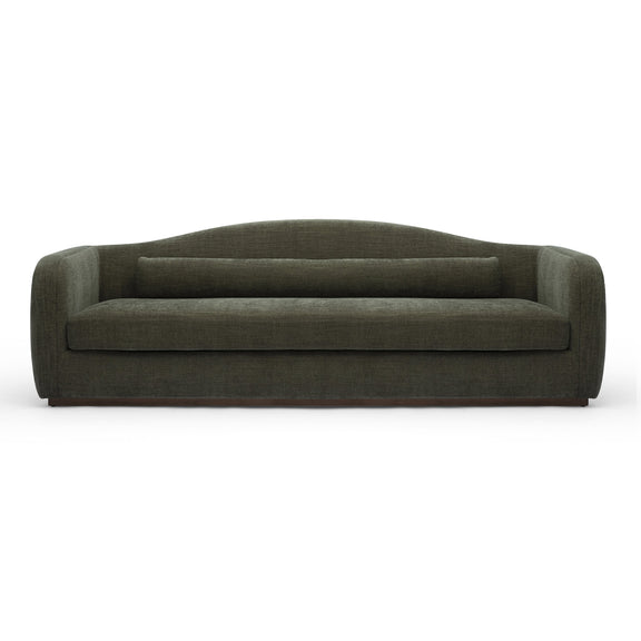 Camille 99" Sofa - Green