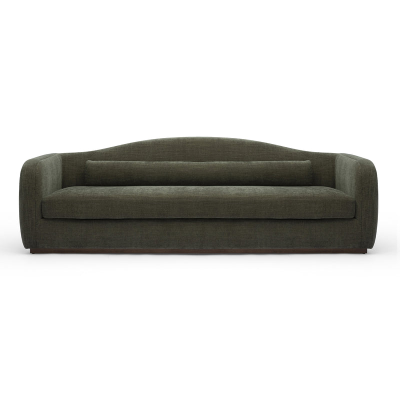 Camille 99" Sofa - Green