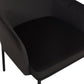 Sydney Performance Velvet Armchair - Set of 2 - Black