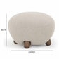 Pucker Ottoman - Warm Grey