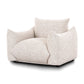 Saint Tropez Nubby Fabric Armchair in Sand
