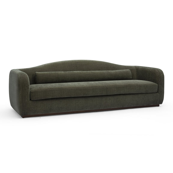 Camille 99" Sofa - Green