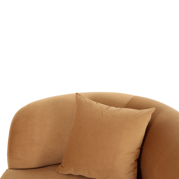 Fickle Swivel Accent Chair - Camel