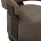Madison Performance Swivel Accent Chair - Mink