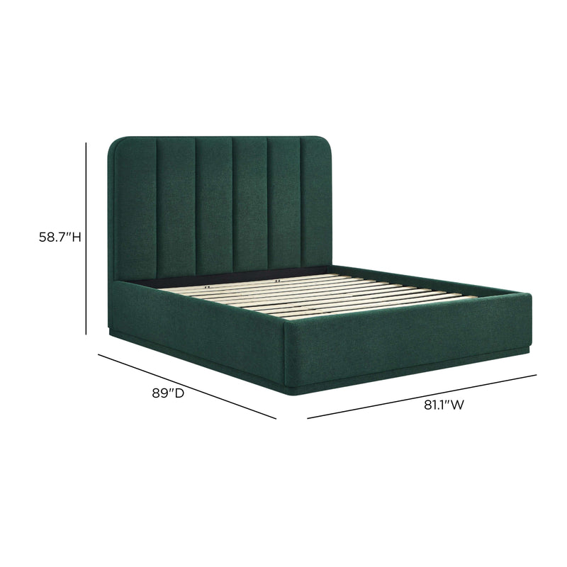 Parker Bed - Forest Green