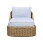 Axel Boucle Outdoor Lounge Chair - Blue