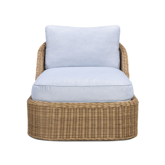 Axel Boucle Outdoor Lounge Chair - Blue