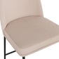 Sydney Performance Velvet Counter Stool Set of 2 - Taupe