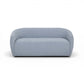 Jordan 70" Textured Performance Velvet Loveseat - Baby Blue
